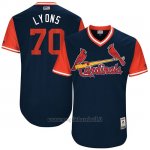 Maglia Baseball Uomo St. Louis Cardinals 2017 Little League World Series Tyler Lyons Blu