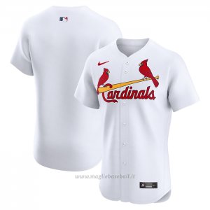 Maglia Baseball Uomo St. Louis Cardinals Home Elite Bianco
