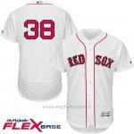 Maglia Baseball Uomo Boston Red Sox Rusney Castillo Autentico Collezione Bianco Flex Base