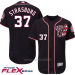 Maglia Baseball Uomo Washington Nationals Roberto Alomar Blu Flex Base Autentico Collezione